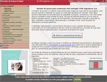 Tablet Screenshot of evora.geradordeprecos.info