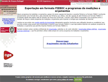 Tablet Screenshot of fiebdc.geradordeprecos.info
