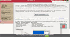 Desktop Screenshot of beja.geradordeprecos.info