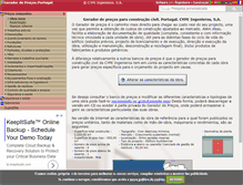 Tablet Screenshot of geradordeprecos.info